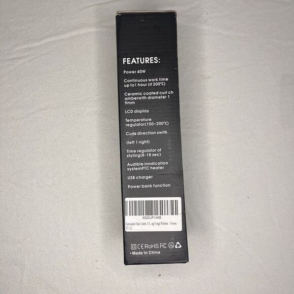 USB Cordless Automatic Rotating Hair Curler Hair Waver Curling Iron Styling Tool - Picture 3 of 4